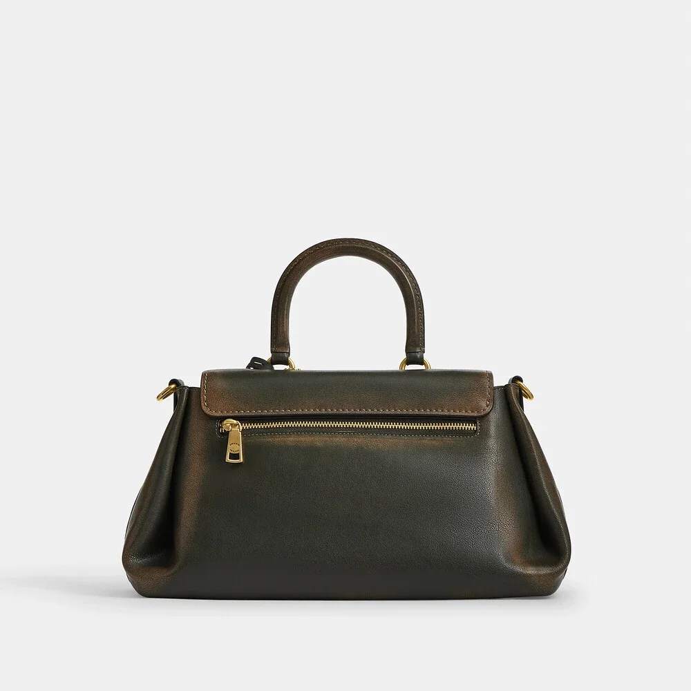 *NWT* Coach Slouchy Rogue Top Handle Bag In Loved Leather (Purchased Coach)